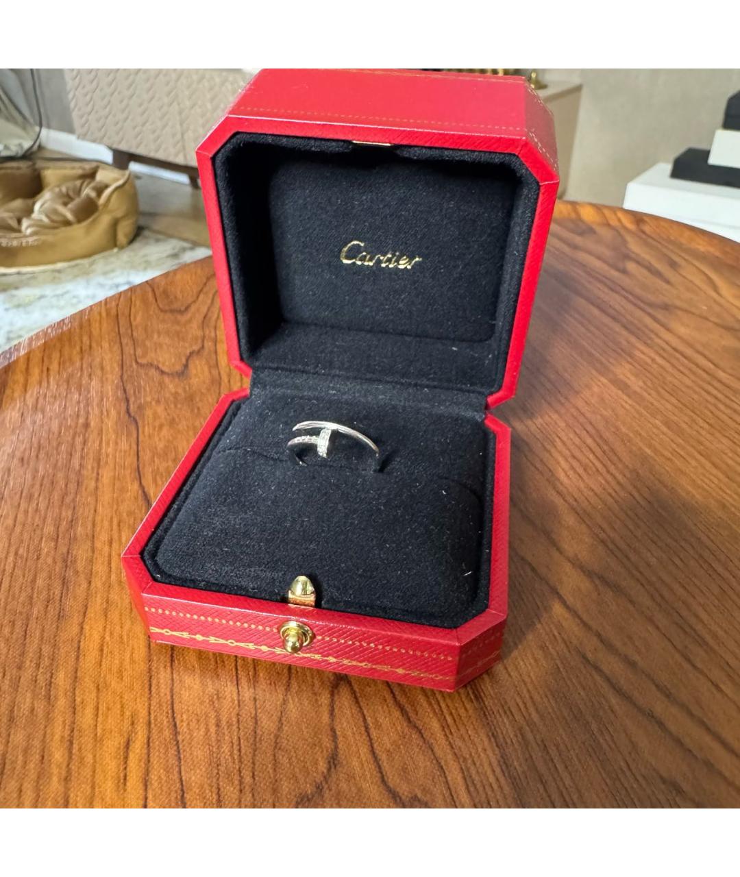 CARTIER Серебряное кольцо из белого золота, фото 2