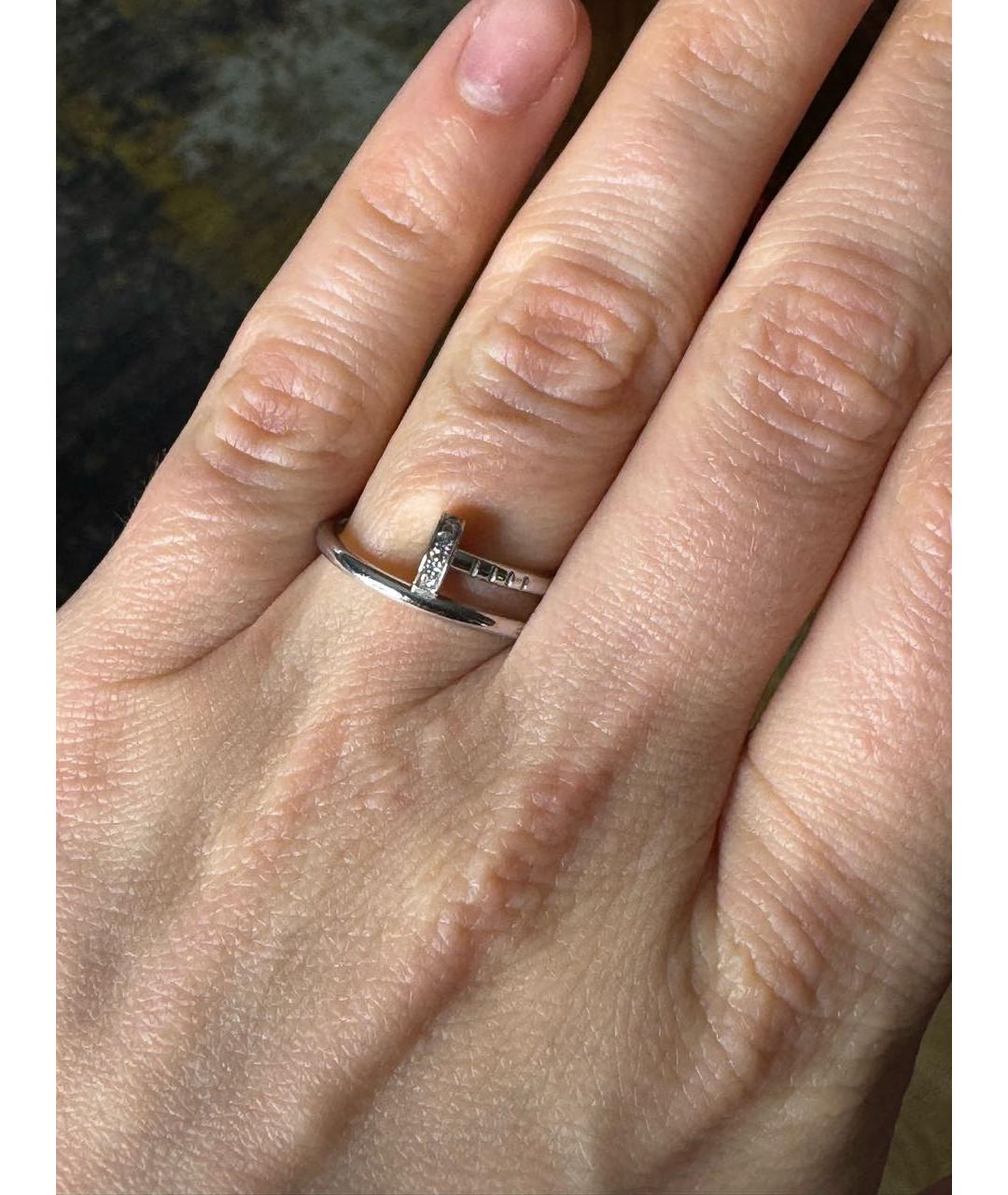 CARTIER Серебряное кольцо из белого золота, фото 3