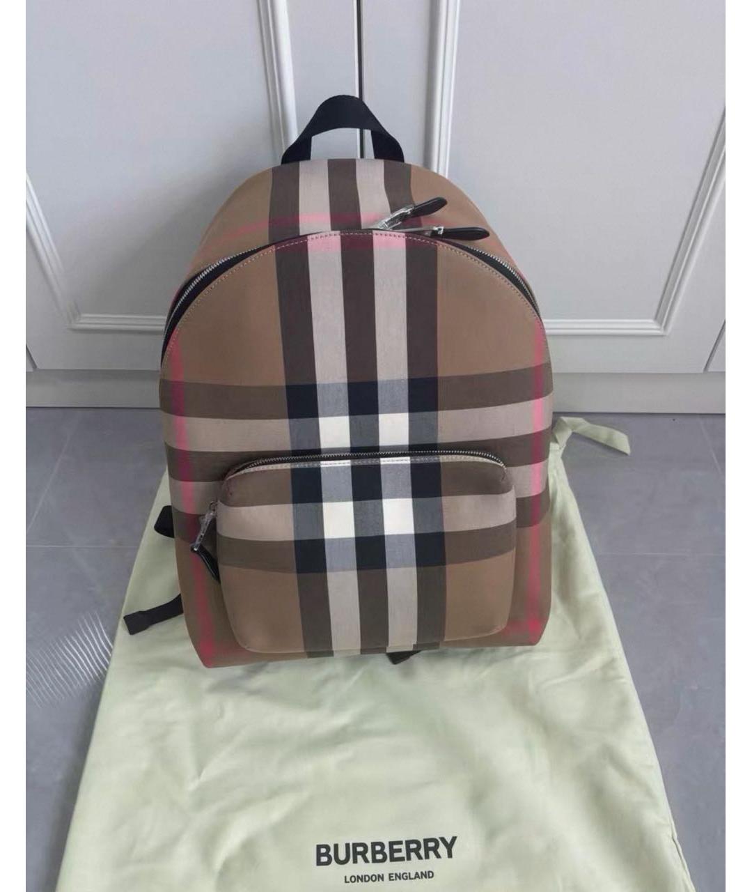 BURBERRY Бежевый рюкзак, фото 2