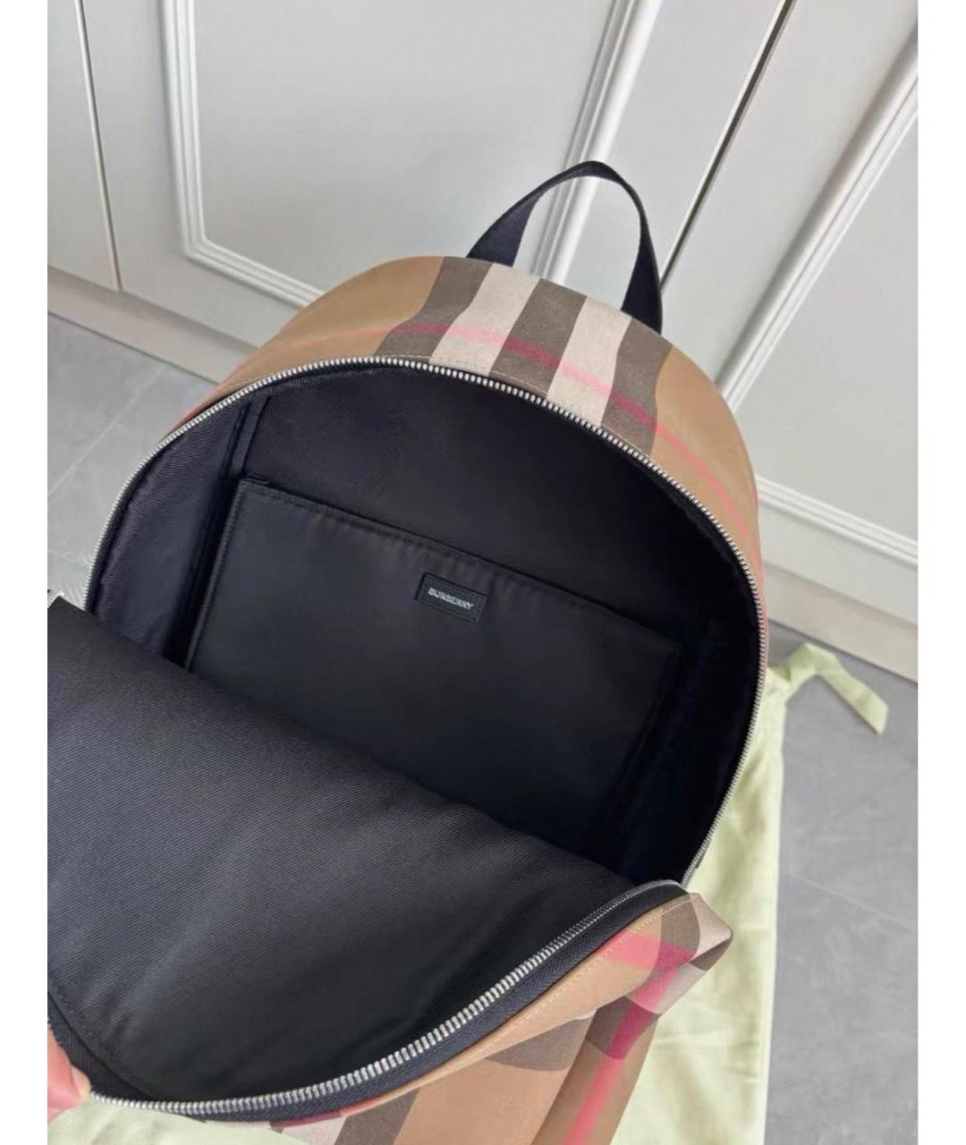 BURBERRY Бежевый рюкзак, фото 4