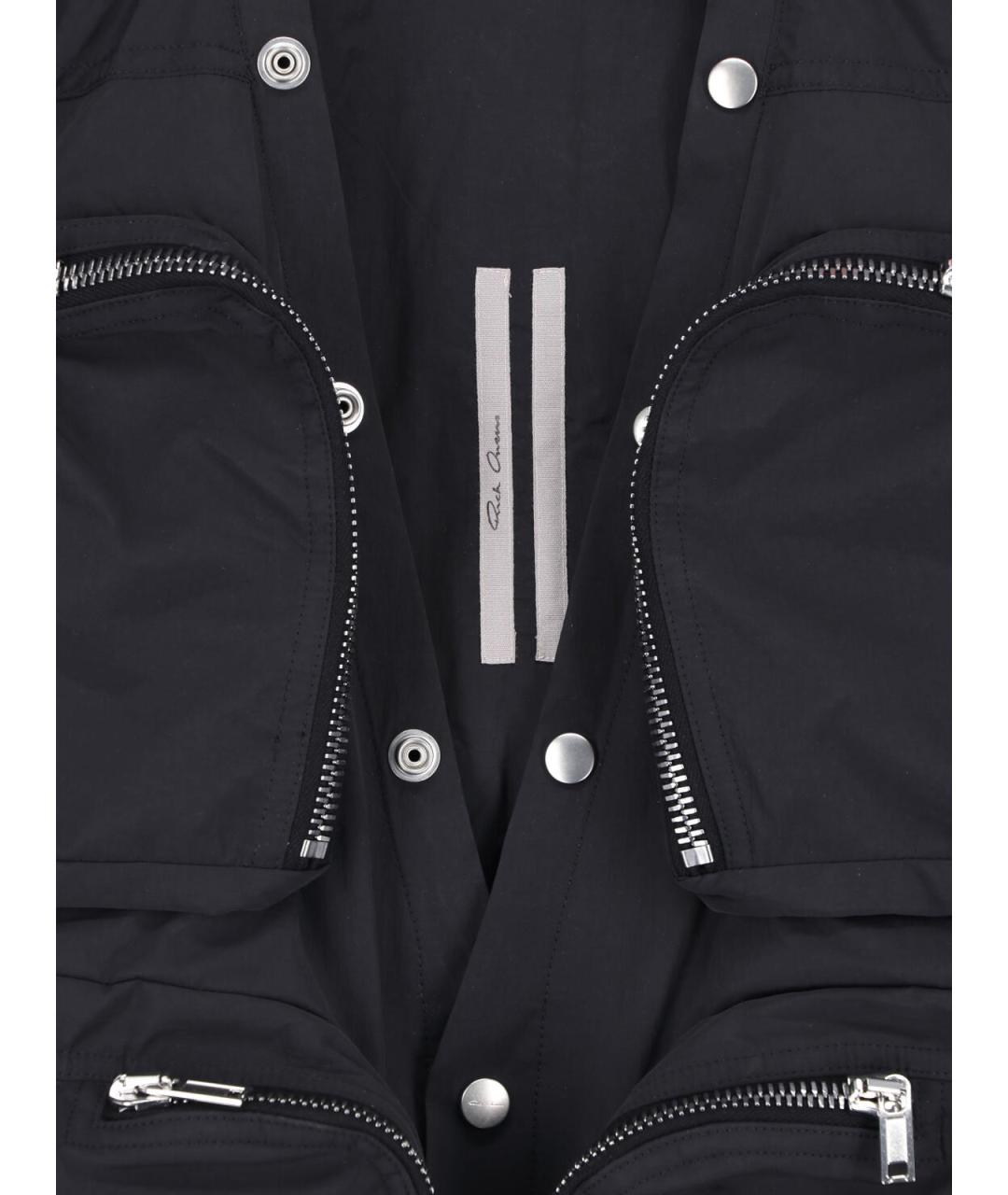 RICK OWENS Черная куртка, фото 4