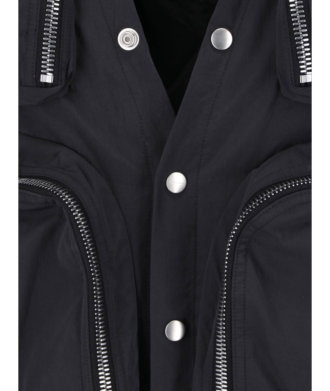 RICK OWENS Черная куртка, фото 5