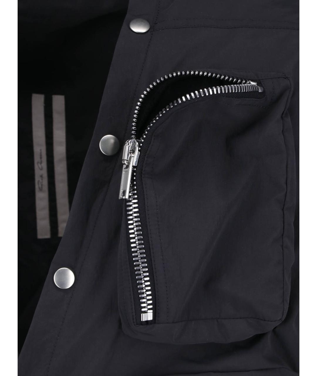 RICK OWENS Черная куртка, фото 3