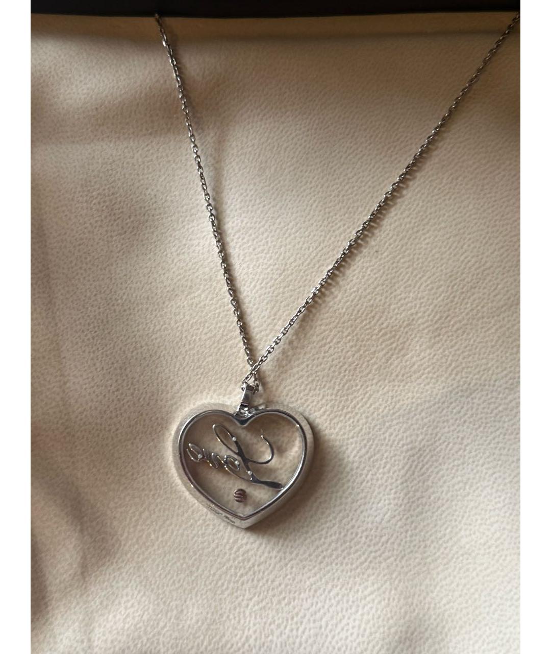CHOPARD Серебрянный кулон из белого золота, фото 2