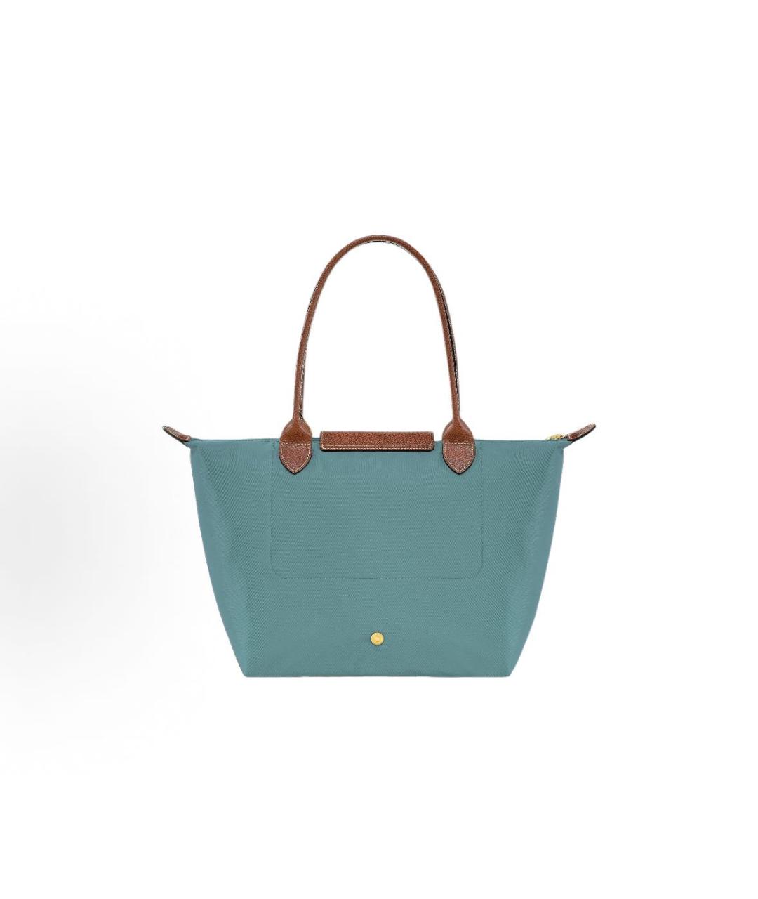 LONGCHAMP Бирюзовая сумка тоут, фото 3