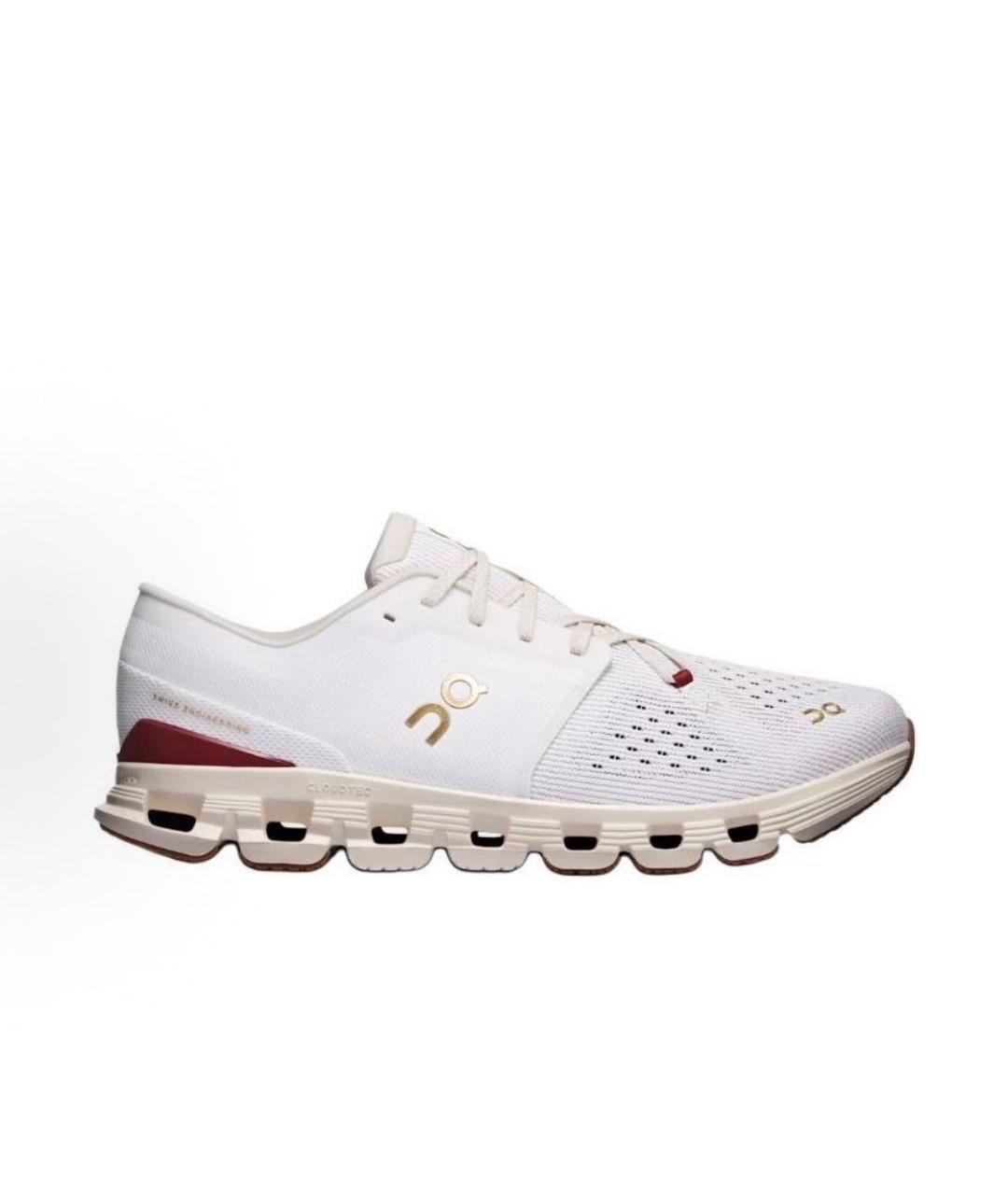 ON Белые текстильные низкие кроссовки / кеды, фото 6