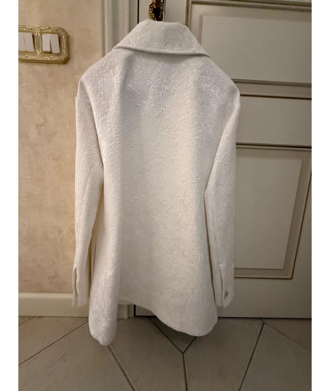 DOLCE&GABBANA Белый хлопковый жакет/пиджак, фото 2