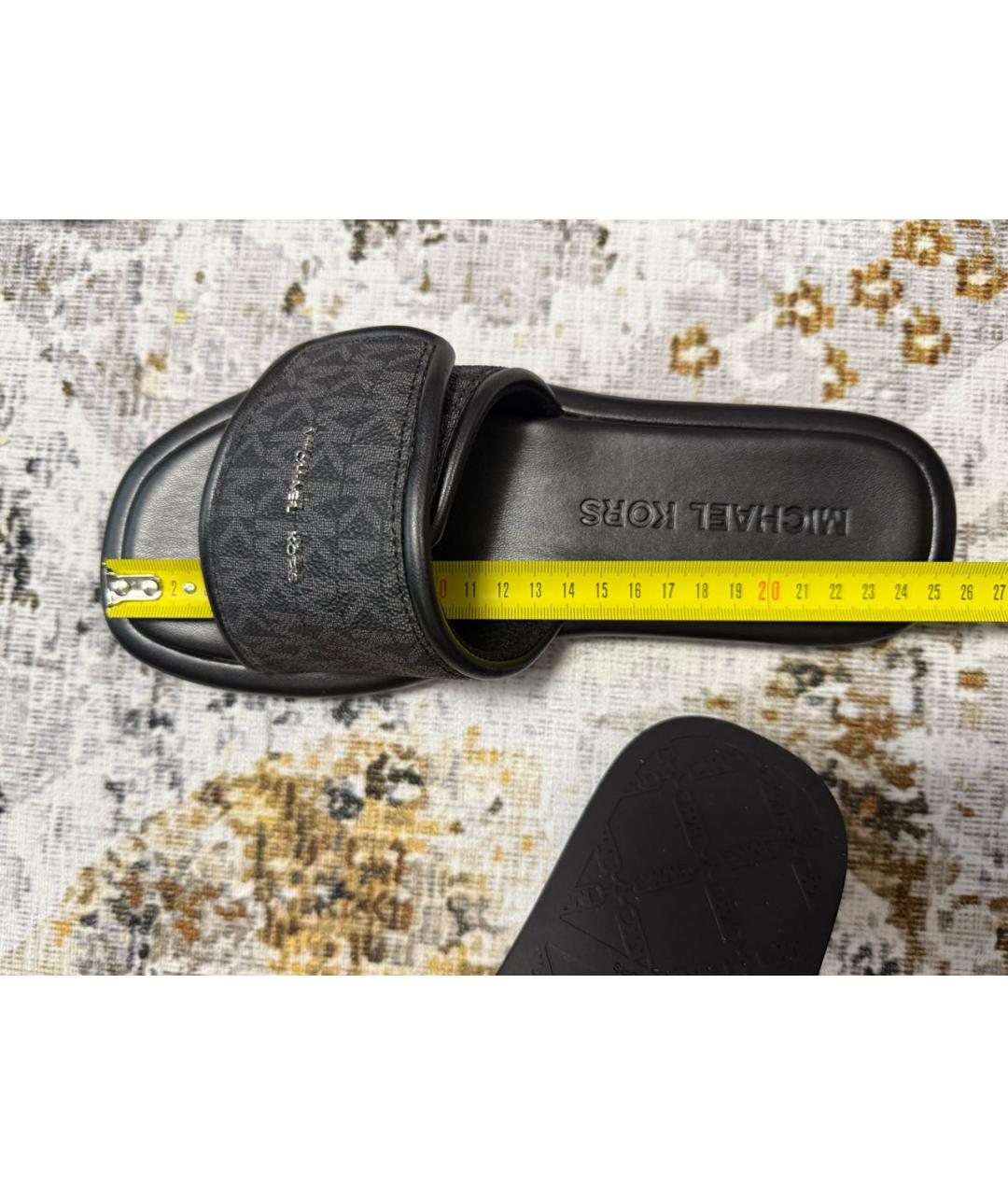 MICHAEL KORS Черные шлепанцы, фото 7
