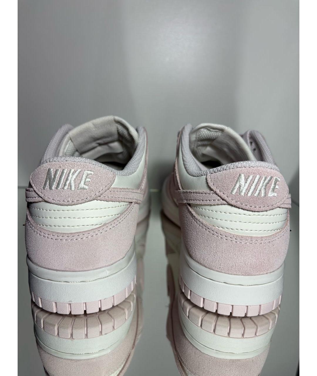 NIKE Розовые замшевые кроссовки, фото 4