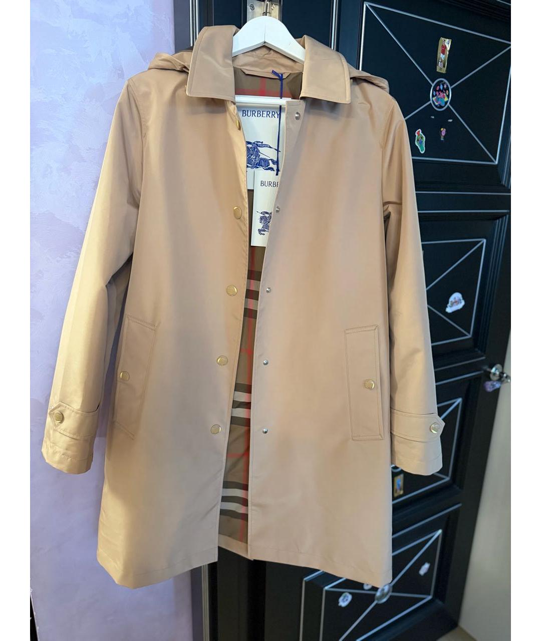 BURBERRY Бежевый тренч/плащ, фото 3