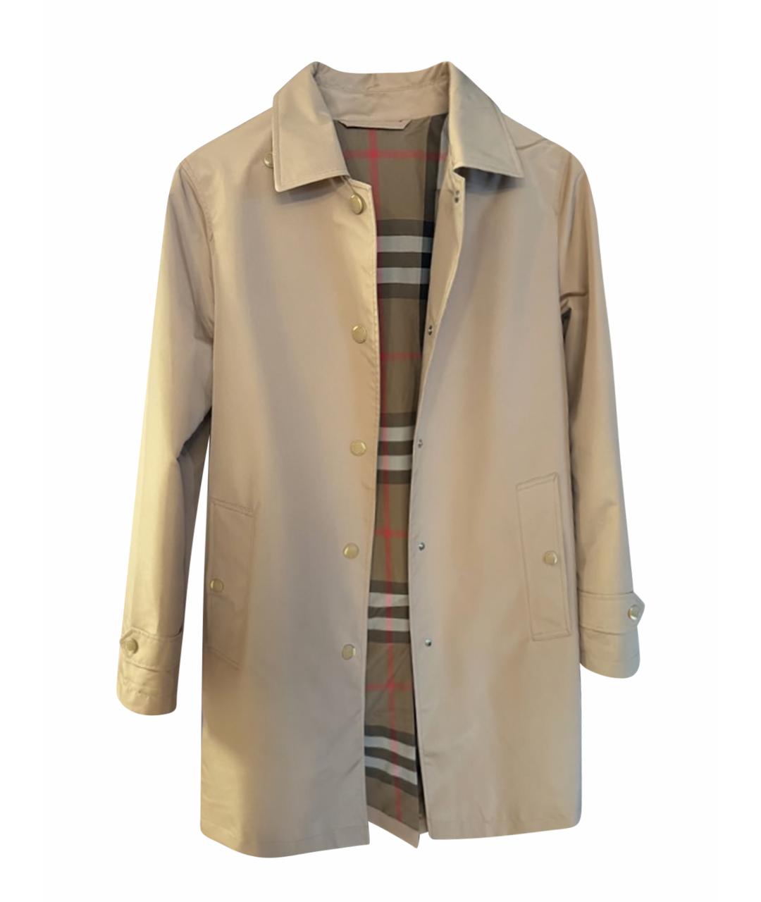 BURBERRY Бежевый тренч/плащ, фото 1