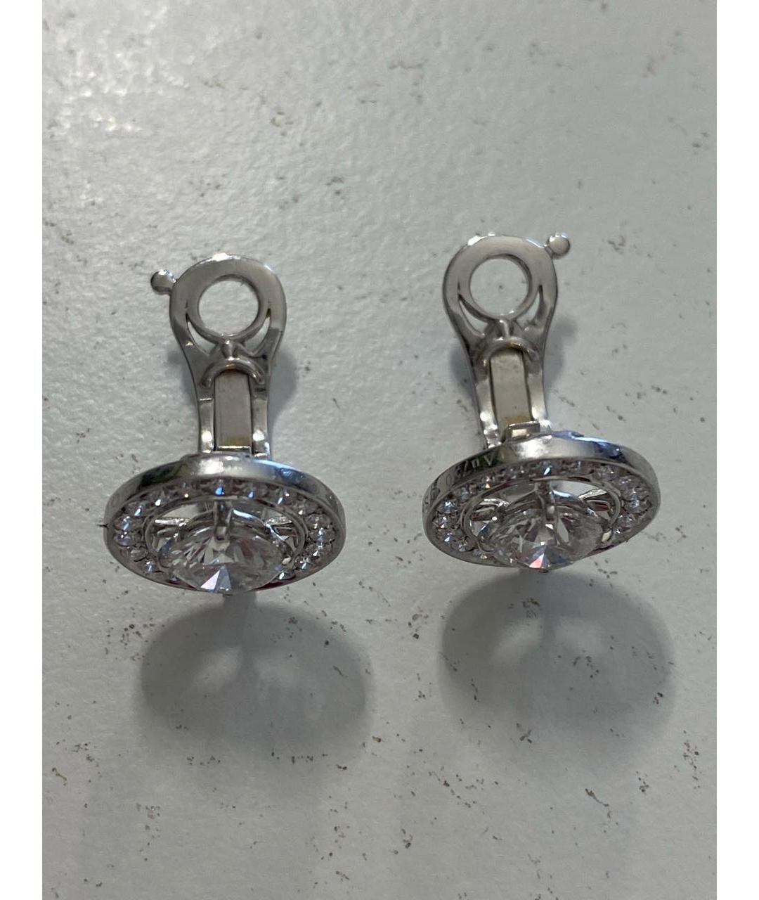 BOUCHERON Серебряные серьги из белого золота, фото 2