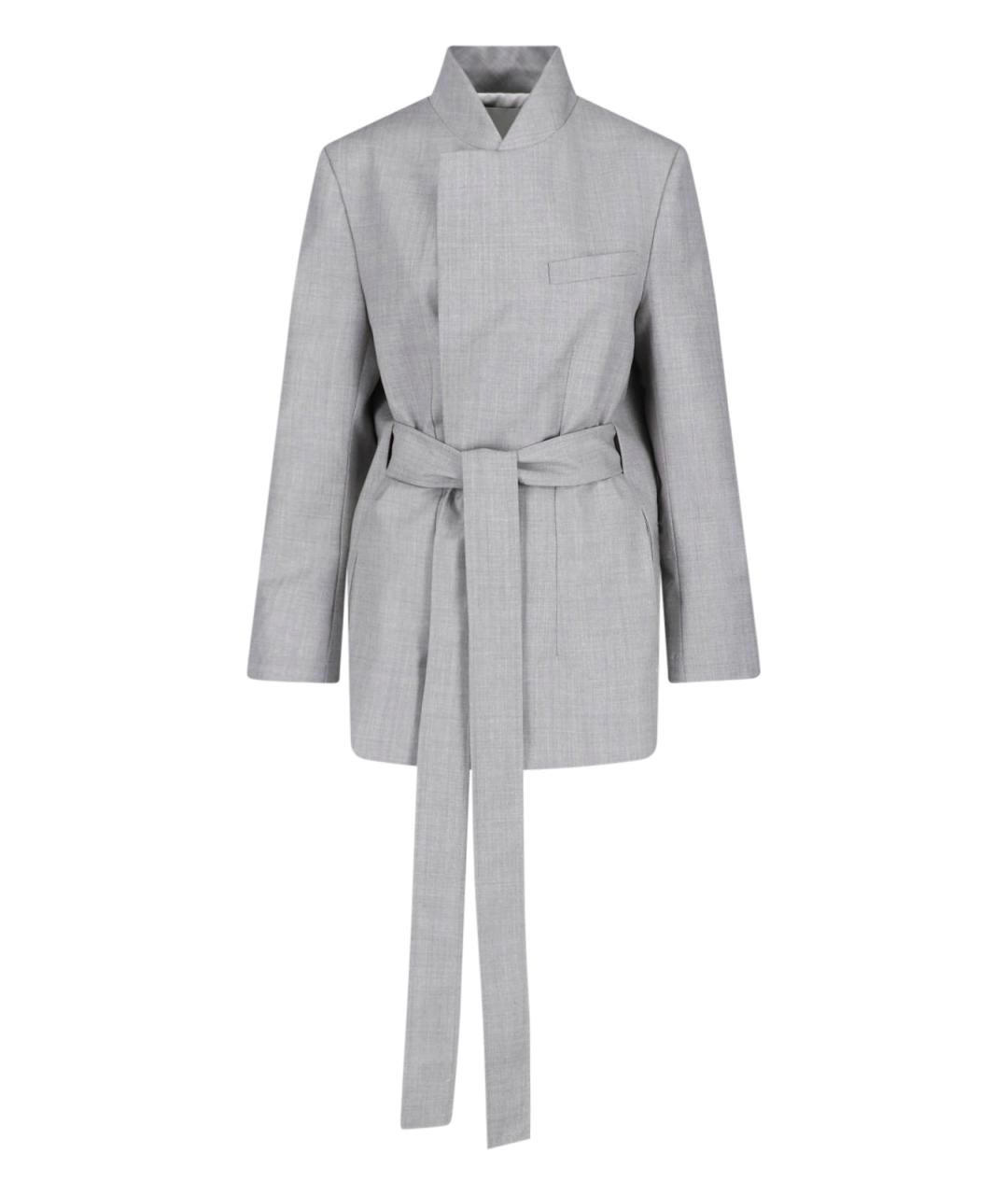 Sa Su Phi Серый жакет/пиджак, фото 1