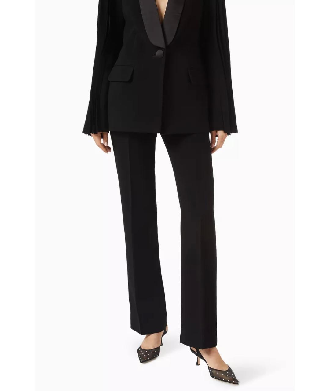 MANOLO BLAHNIK Черные текстильные мюли, фото 8