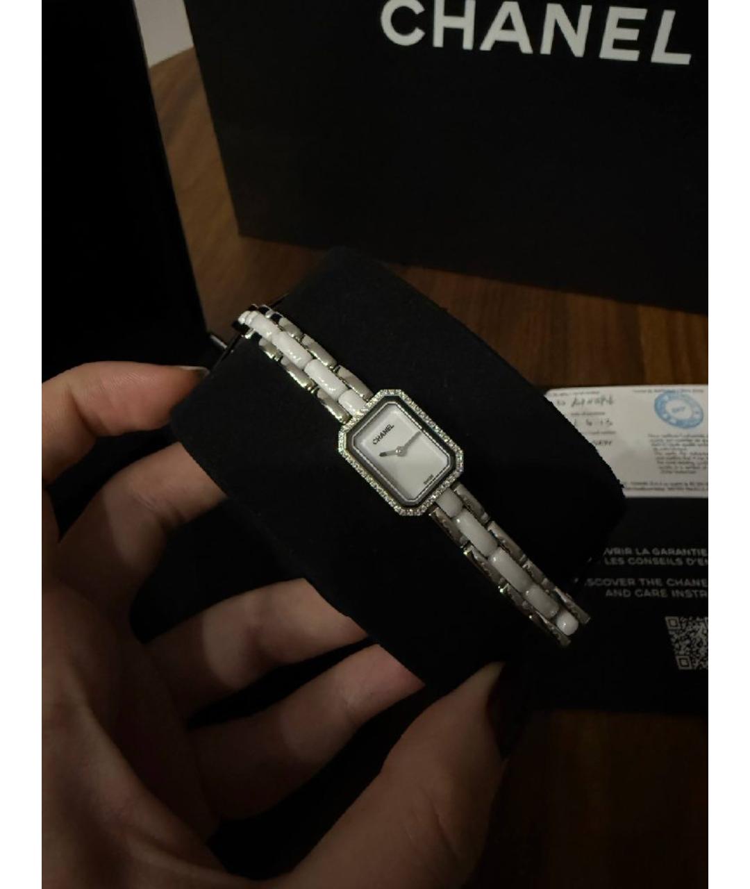 CHANEL Серебряные часы, фото 4