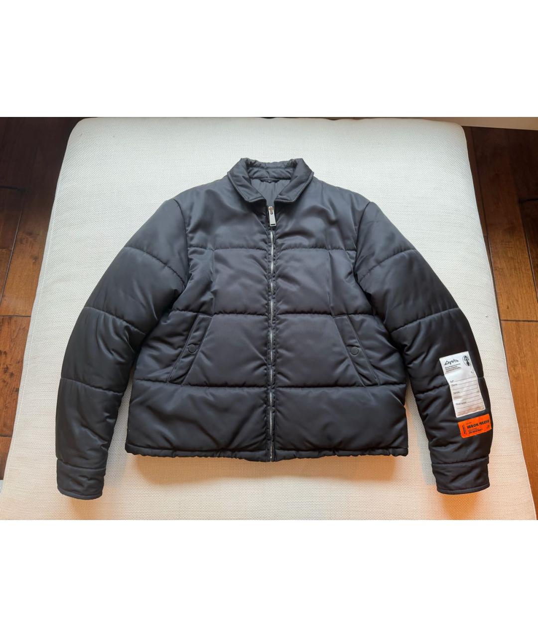 HERON PRESTON Черная полиамидовая куртка, фото 9