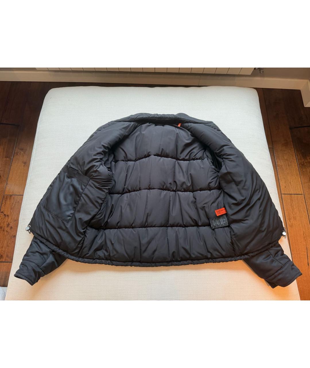 HERON PRESTON Черная полиамидовая куртка, фото 6