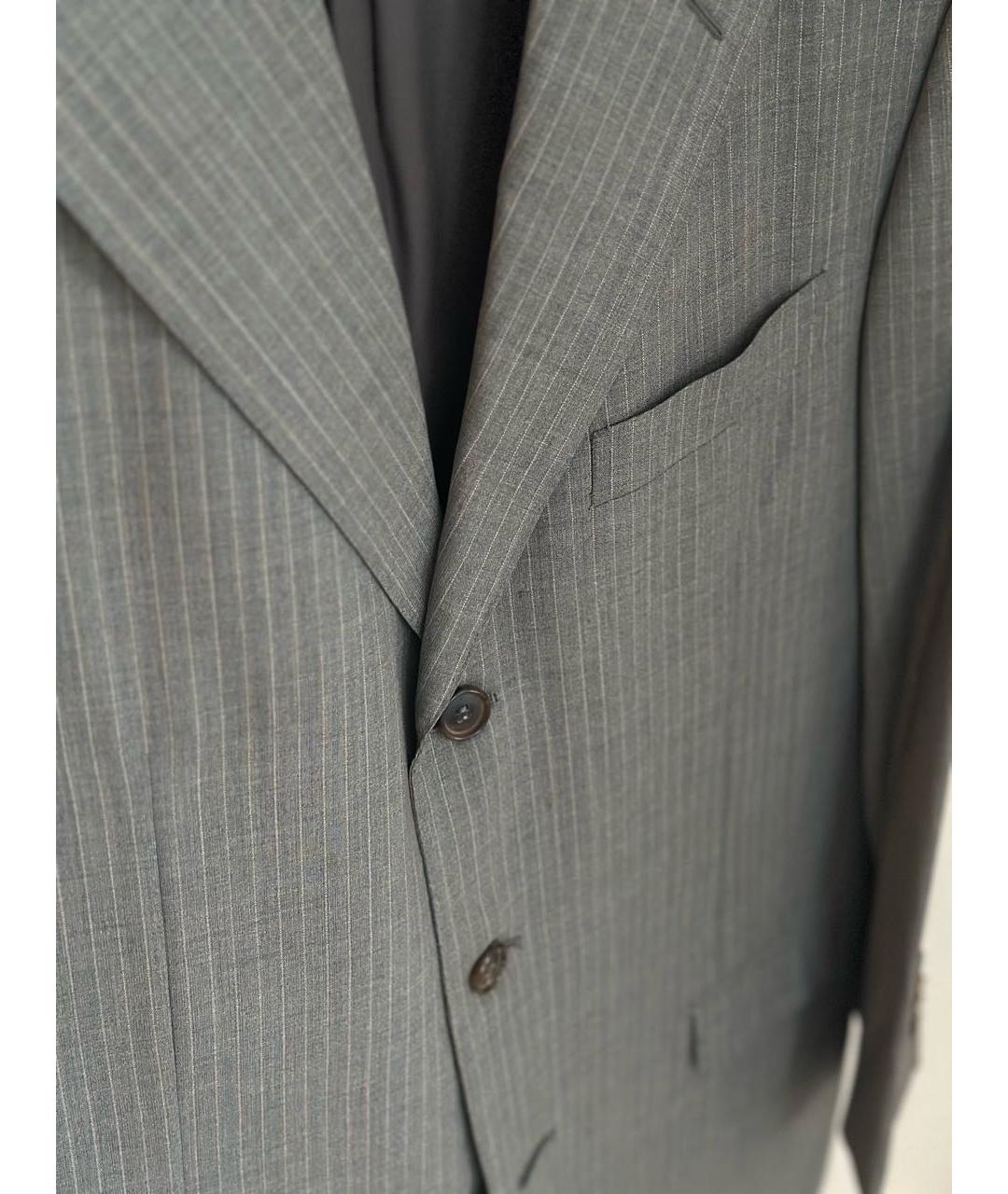 ERMENEGILDO ZEGNA XXX Серый классический костюм, фото 4