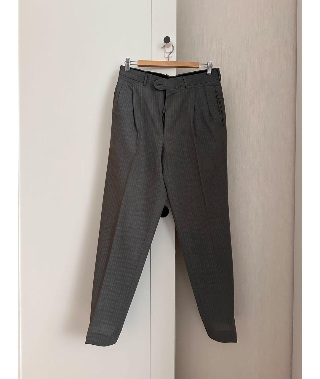 ERMENEGILDO ZEGNA XXX Серый классический костюм, фото 3