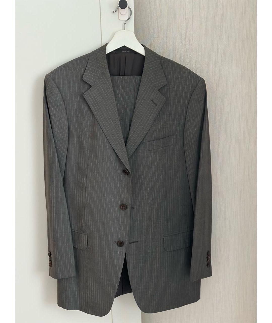 ERMENEGILDO ZEGNA XXX Серый классический костюм, фото 9