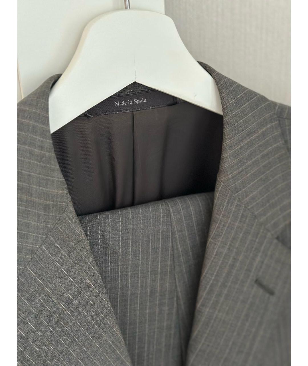 ERMENEGILDO ZEGNA XXX Серый классический костюм, фото 2