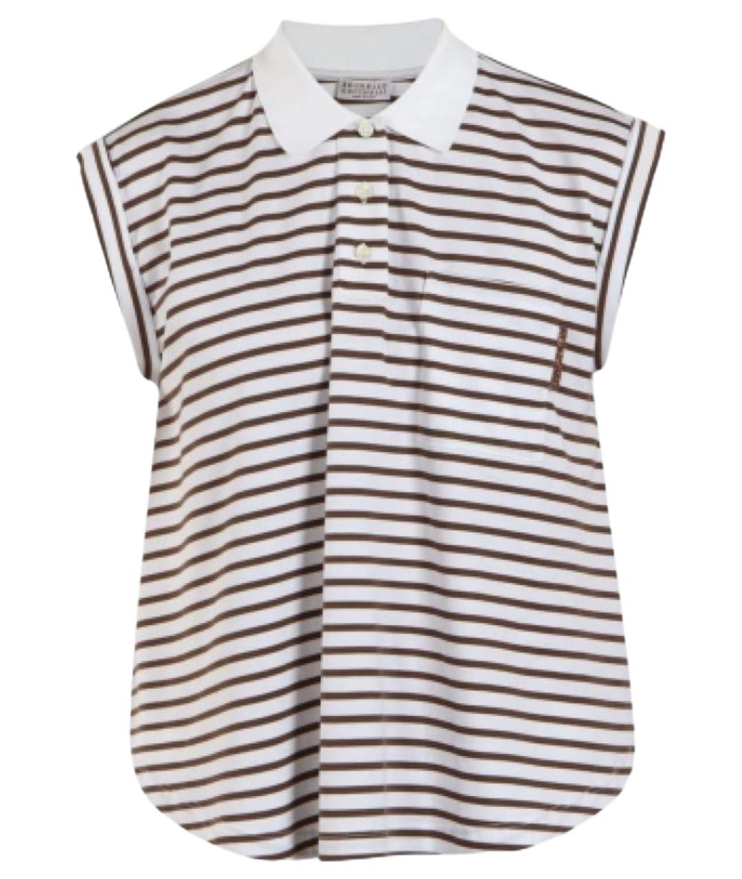 BRUNELLO CUCINELLI Мульти футболка, фото 1