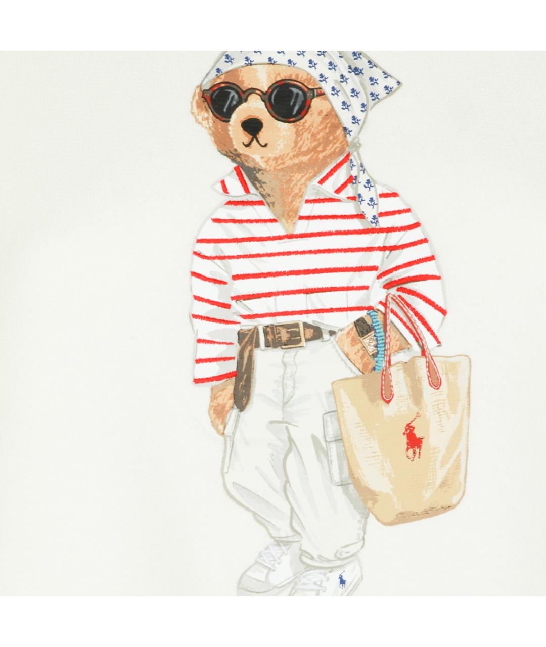 POLO RALPH LAUREN Белая футболка, фото 3