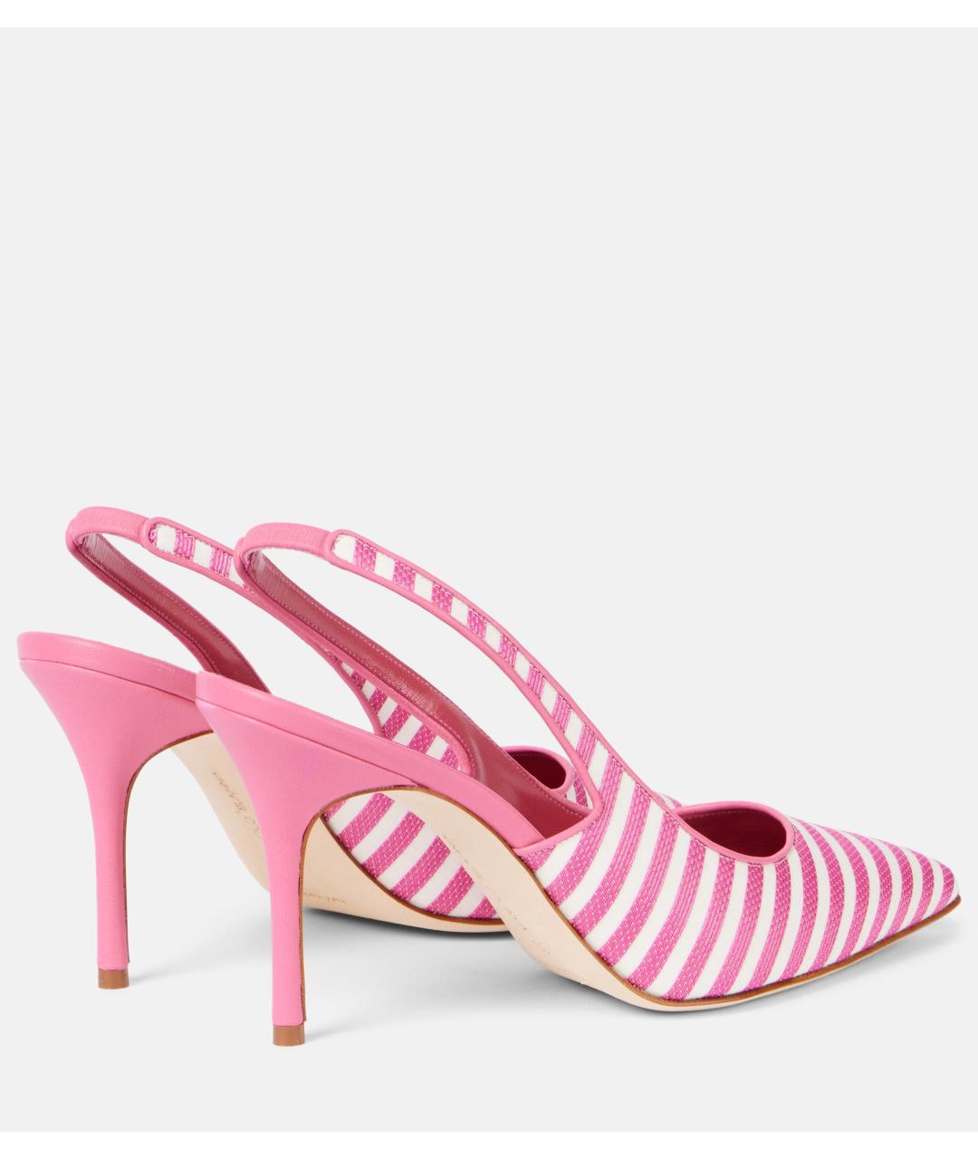 MANOLO BLAHNIK Розовые мюли, фото 5