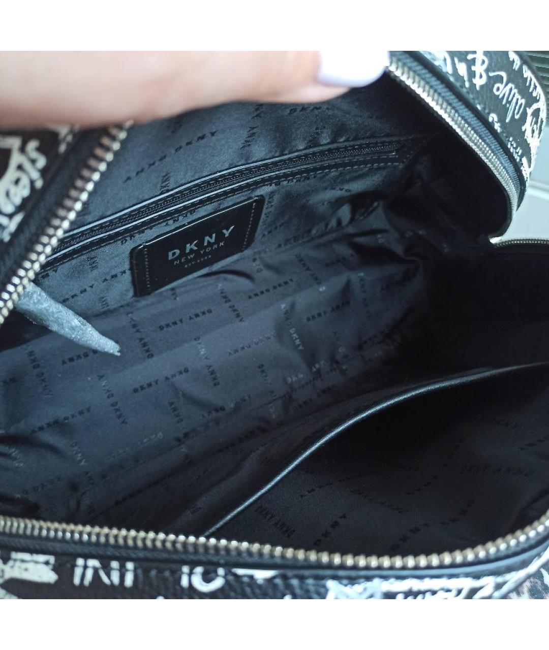 DKNY Мульти кожаная сумка с короткими ручками, фото 4
