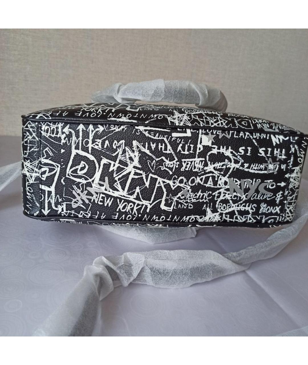 DKNY Мульти кожаная сумка с короткими ручками, фото 6