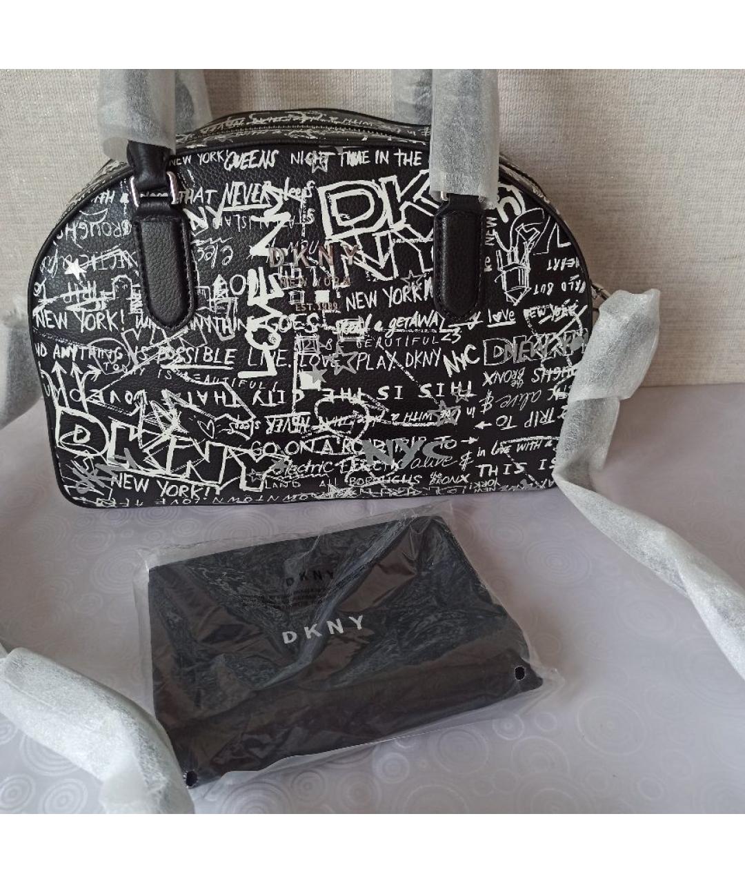 DKNY Мульти кожаная сумка с короткими ручками, фото 8