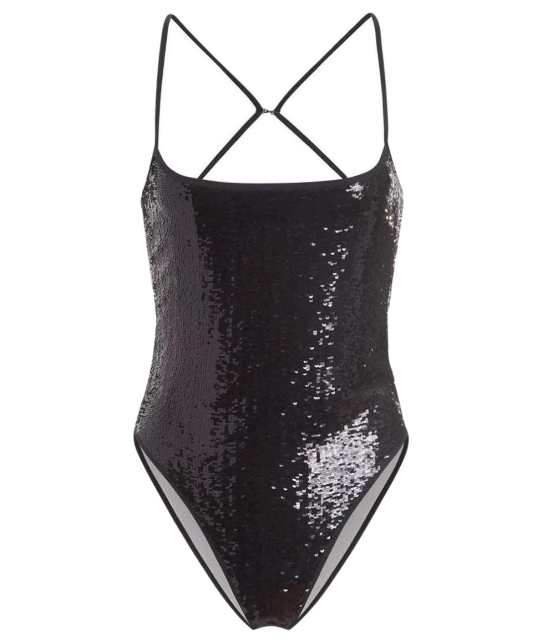 WOLFORD Черное полиэстеровое боди, фото 1