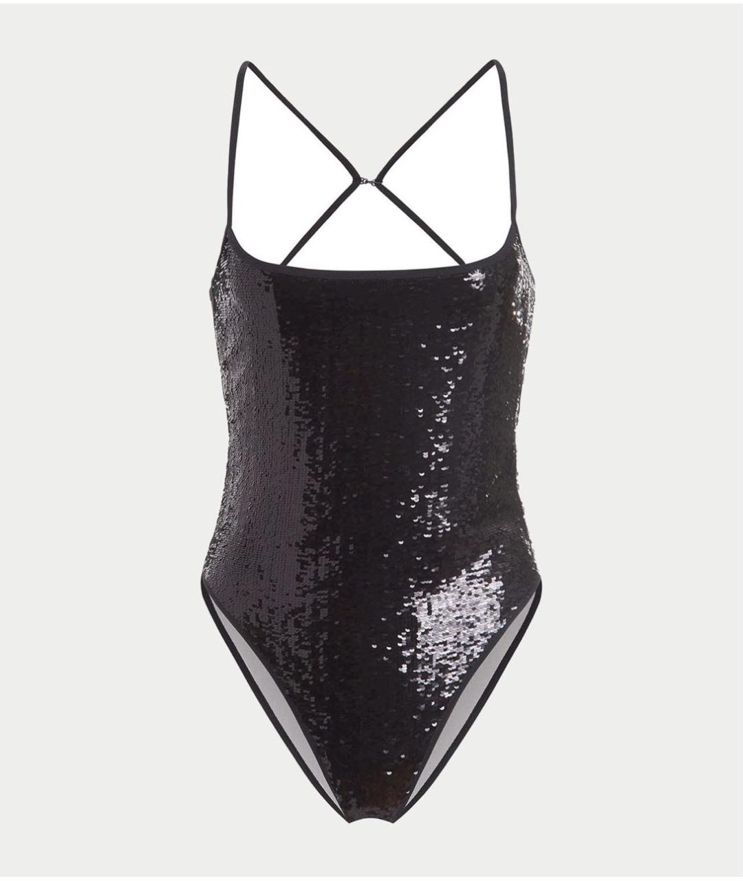 WOLFORD Черное полиэстеровое боди, фото 9