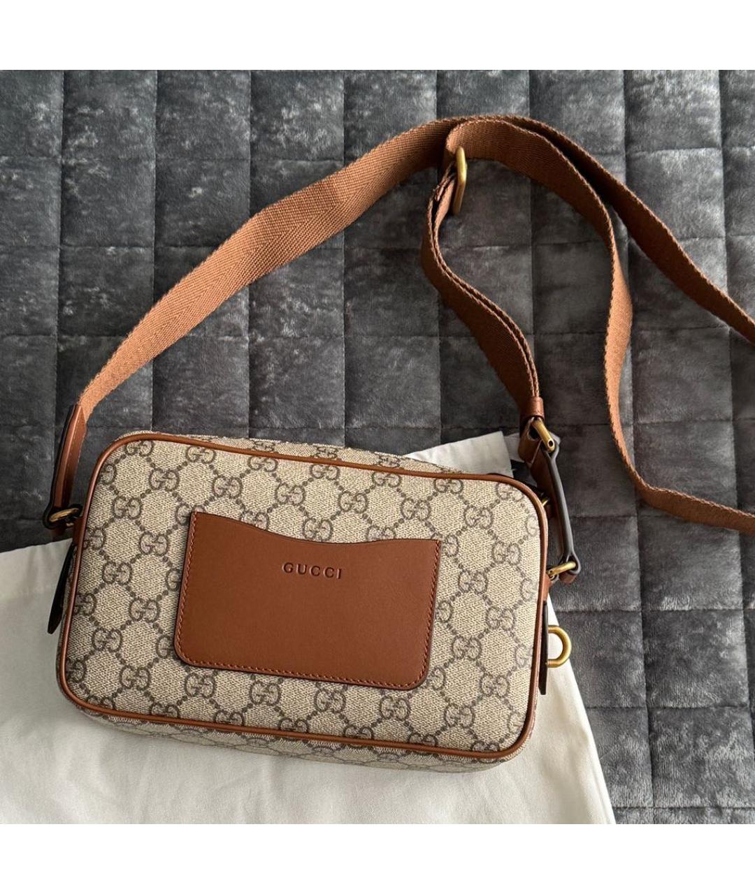 GUCCI Бежевая сумка через плечо, фото 3