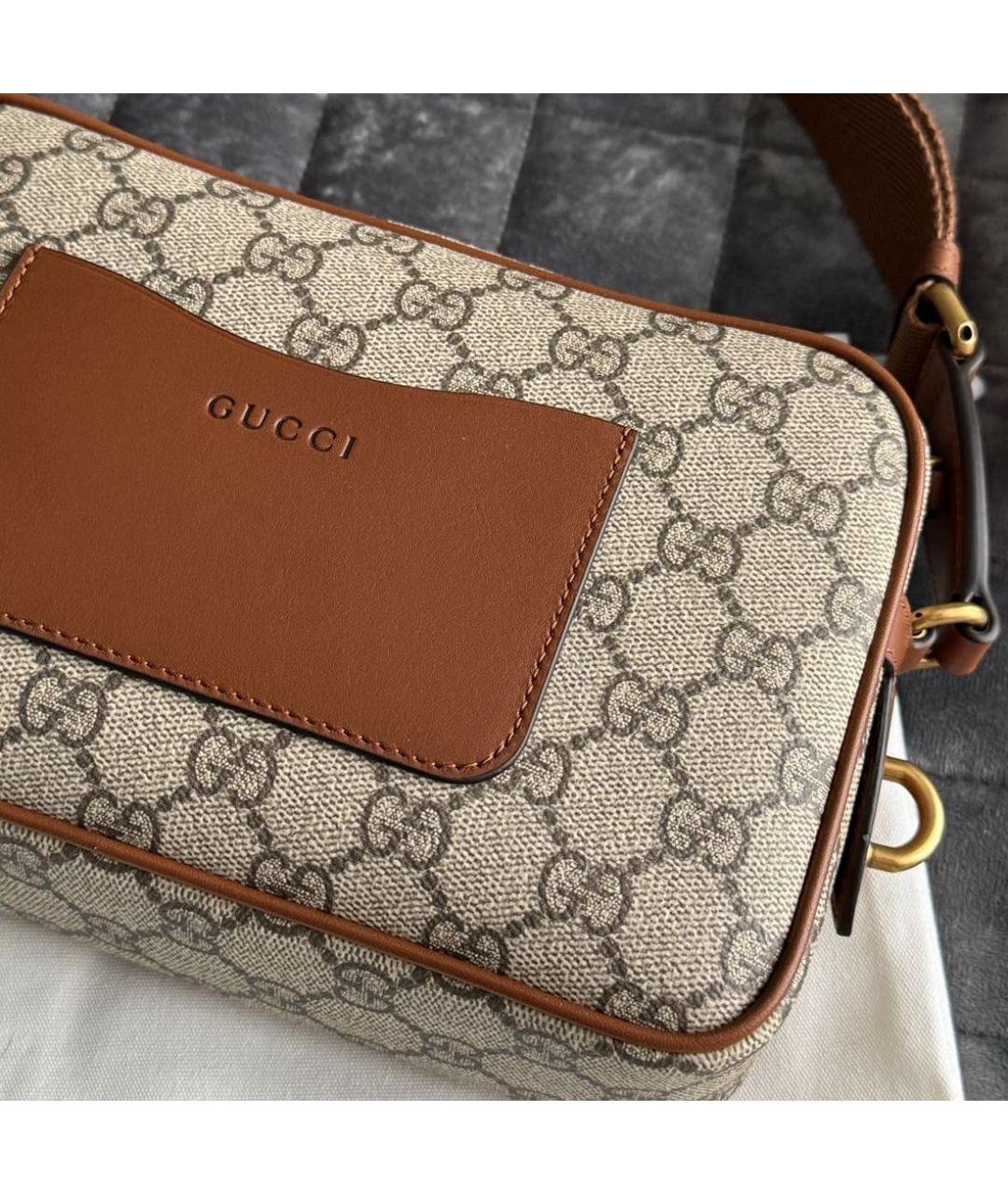GUCCI Бежевая сумка через плечо, фото 4