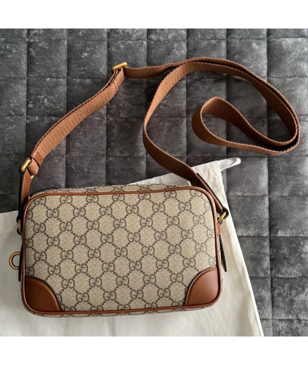 GUCCI Бежевая сумка через плечо, фото 6