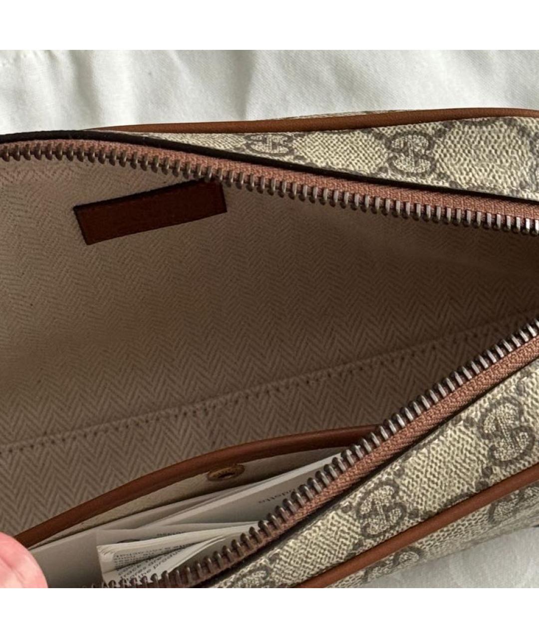 GUCCI Бежевая сумка через плечо, фото 5