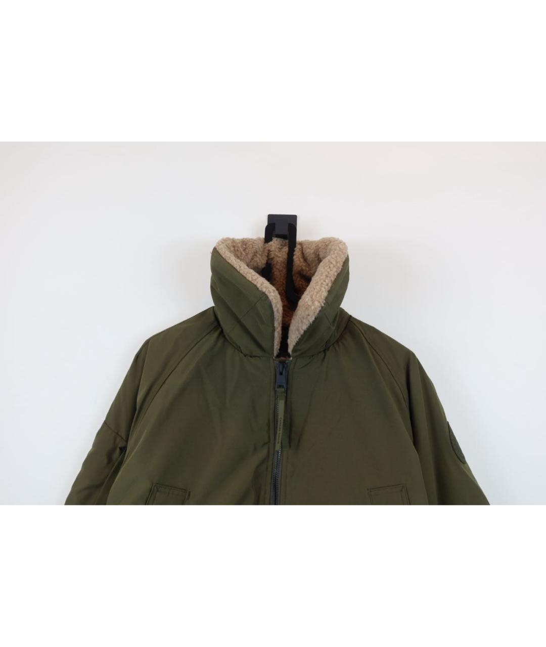 CANADA GOOSE Хаки полиамидовый пуховик, фото 8