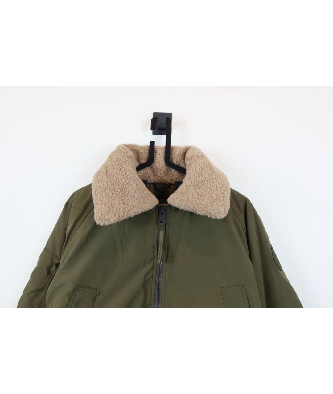CANADA GOOSE Хаки полиамидовый пуховик, фото 2