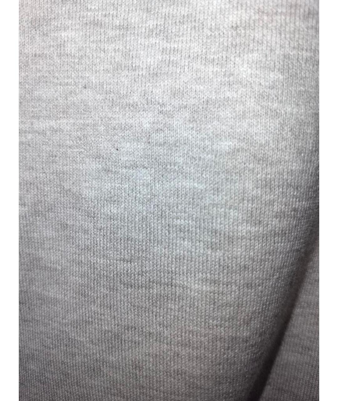 BRUNELLO CUCINELLI Бежевый хлопковый джемпер / свитер, фото 4