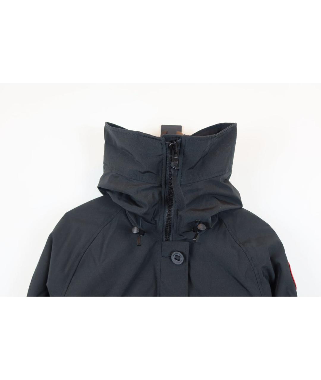 CANADA GOOSE Черная полиамидовая куртка, фото 2