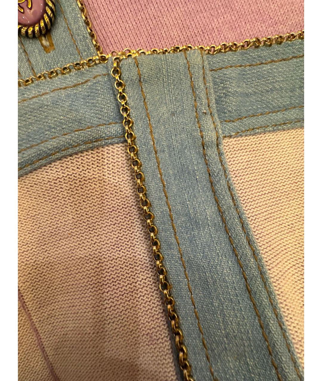 CHANEL Розовая вискозная рубашка, фото 5