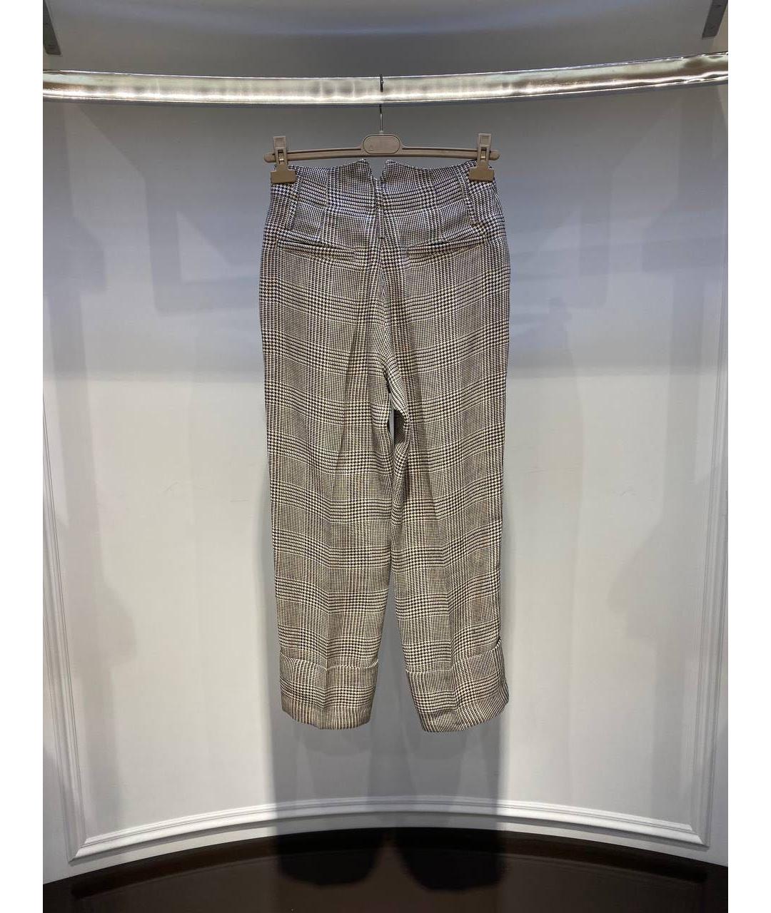 BRUNELLO CUCINELLI Мульти прямые брюки, фото 2