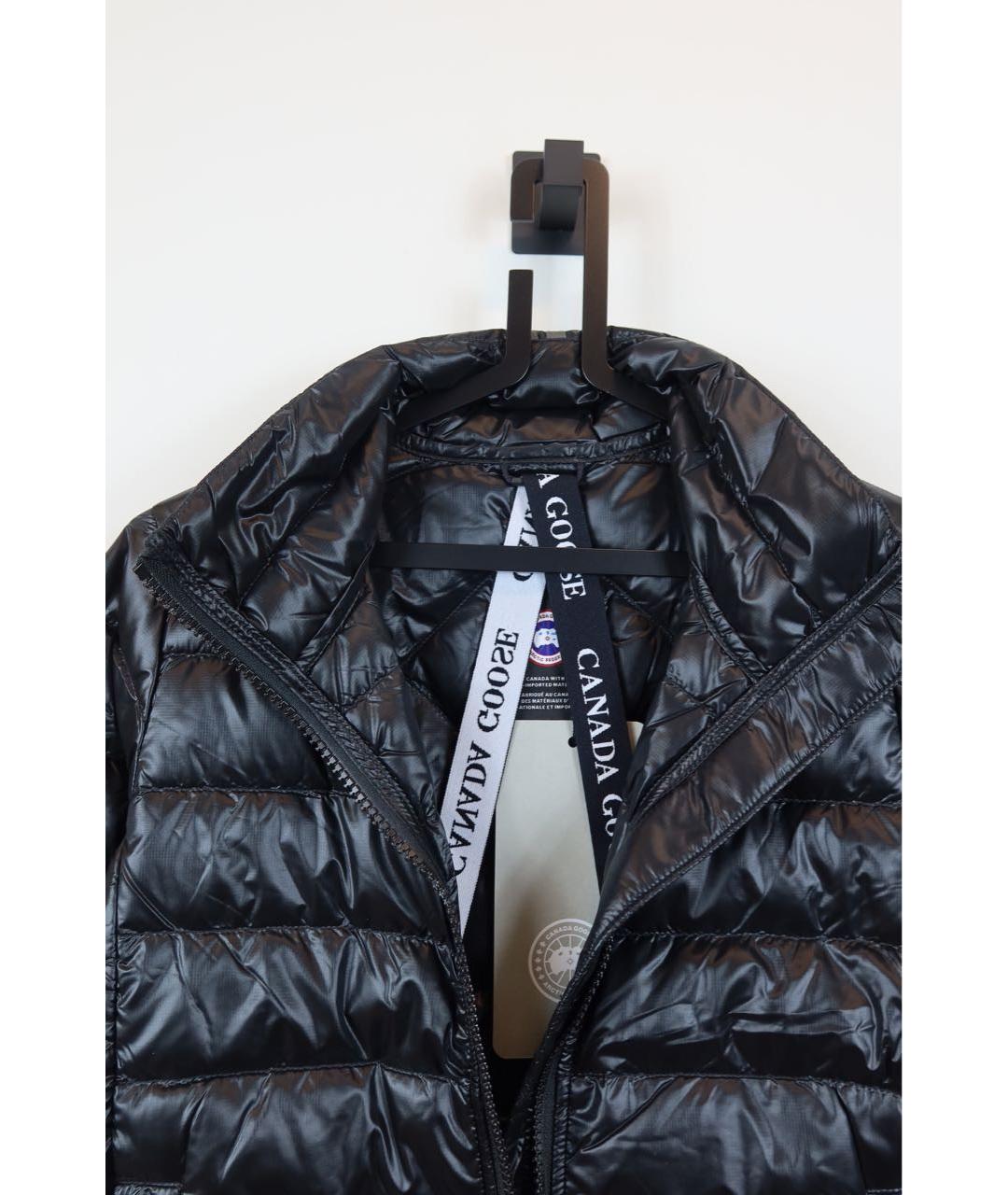 CANADA GOOSE Черный полиамидовый пуховик, фото 6