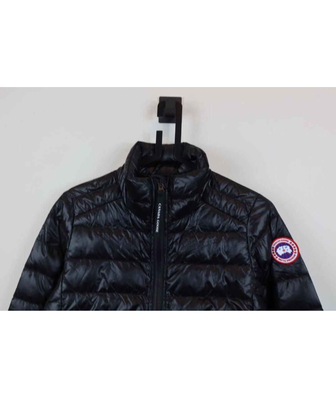 CANADA GOOSE Черный полиамидовый пуховик, фото 2