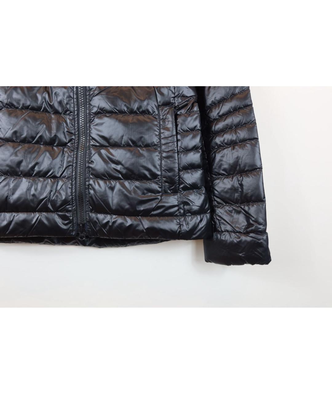 CANADA GOOSE Черный полиамидовый пуховик, фото 4