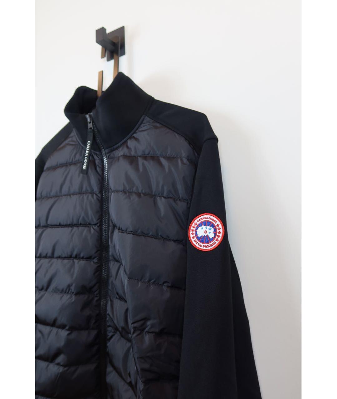 CANADA GOOSE Черная полиамидовая куртка, фото 4