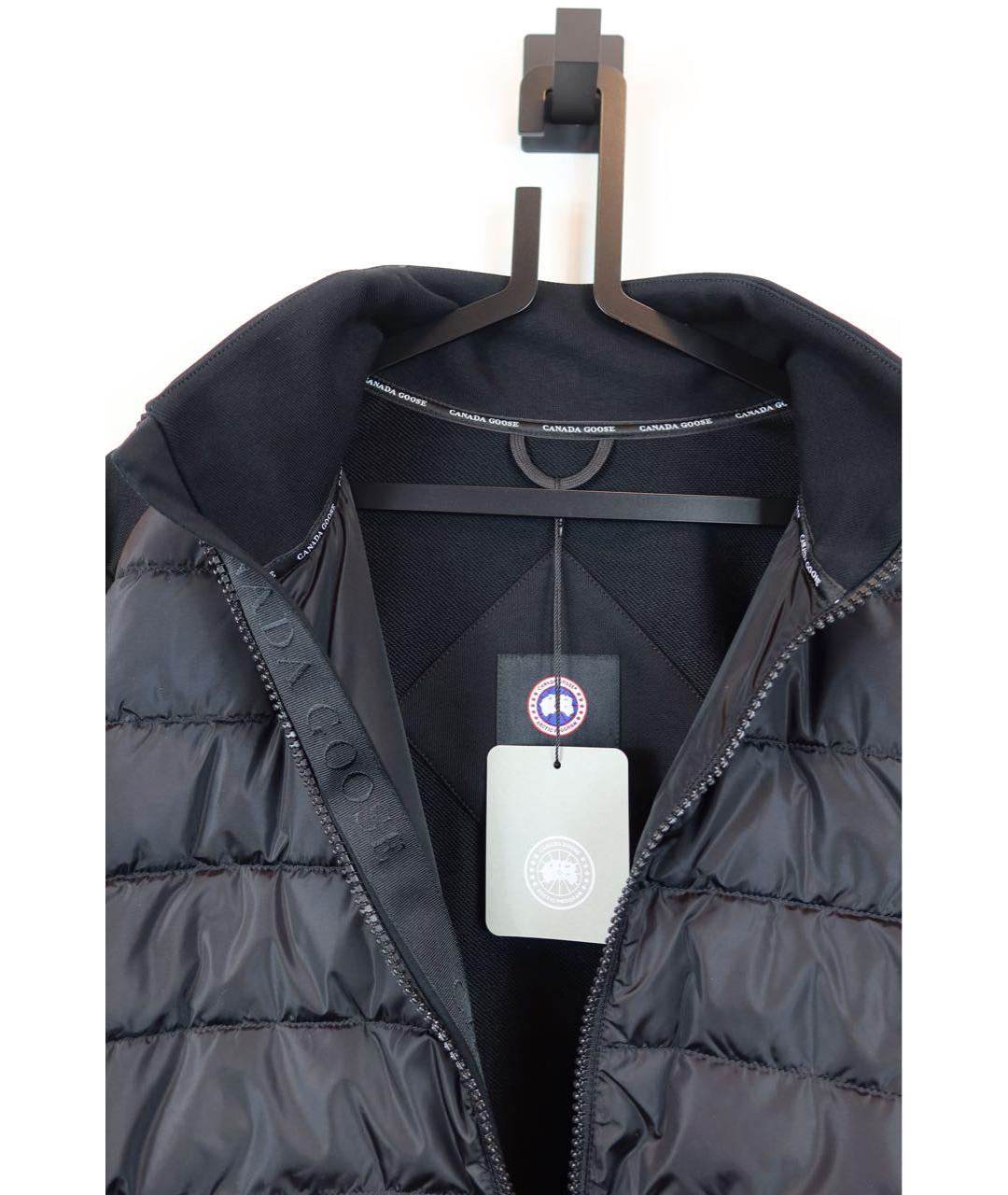 CANADA GOOSE Черная полиамидовая куртка, фото 5