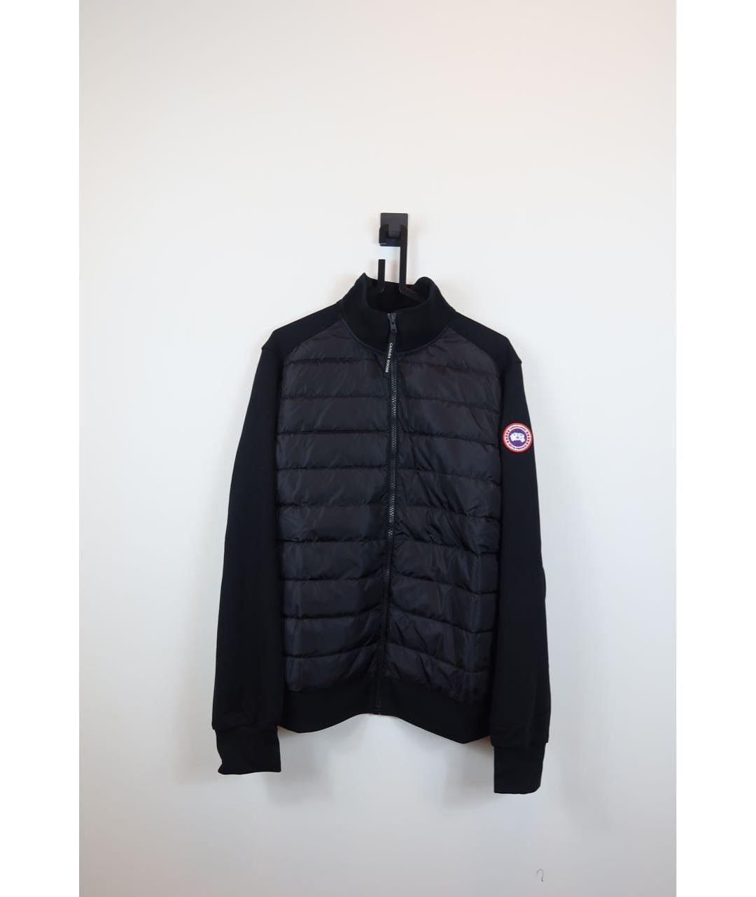 CANADA GOOSE Черная полиамидовая куртка, фото 7