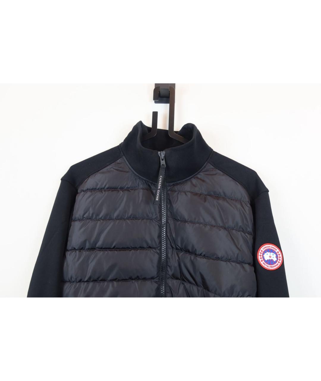 CANADA GOOSE Черная полиамидовая куртка, фото 2